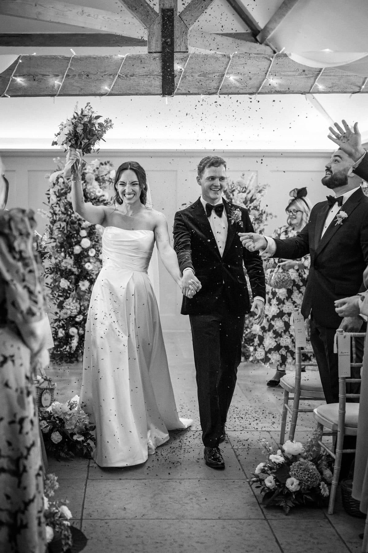 Farbridge wedding black and white