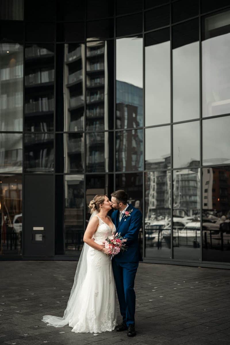"Have you photographed weddings at our venue" wedding photography at Harbour Hotel in Southampton